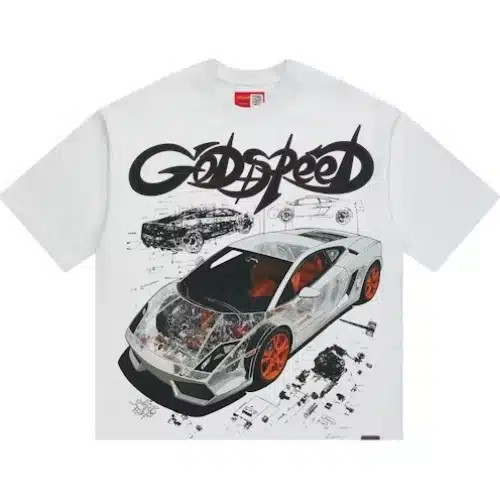 Godspeed Concept Art Tee White Godspeed Concept Art Tee White