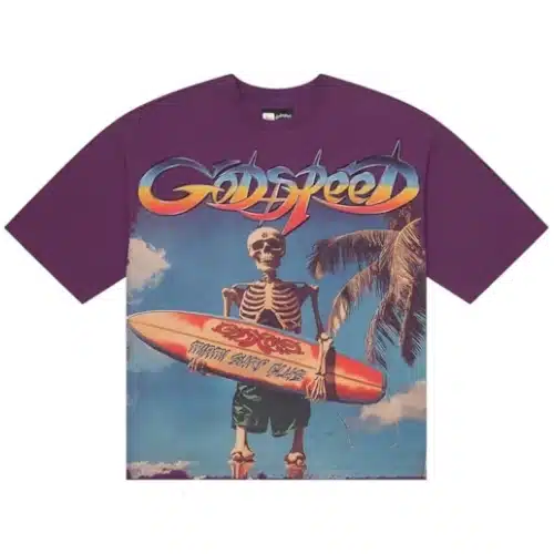 Godspeed Miami Surf Club T-shirt Purple Godspeed Miami Surf Club T-shirt Purple
