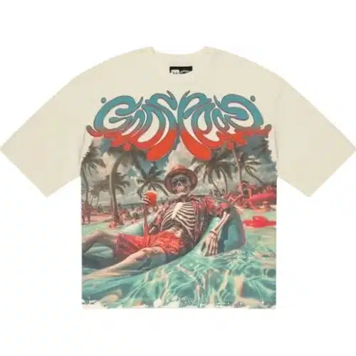 Godspeed Pool Party T-shirt Bone Godspeed Pool Party T-shirt Bone