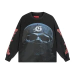 God Speed Balaclava Skull Black Shirt