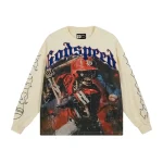 God Speed Batter Skeleton Cream Shirt