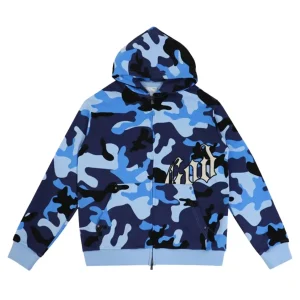 God Speed Blue Camo Tracksuit Set