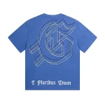 God Speed Graphic Astronaut Blue Shirt