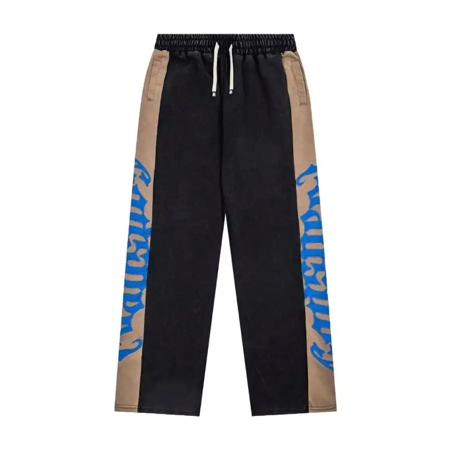 God Speed Panel Black Brown Sweatpants God Speed Panel Black Brown Sweatpants