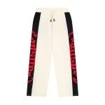 God Speed Panel Cream Black Sweatpants