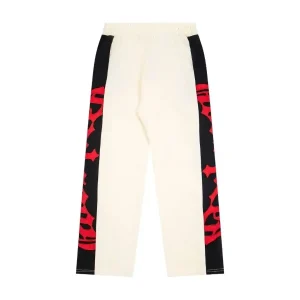 God Speed Panel Cream Black Sweatpants