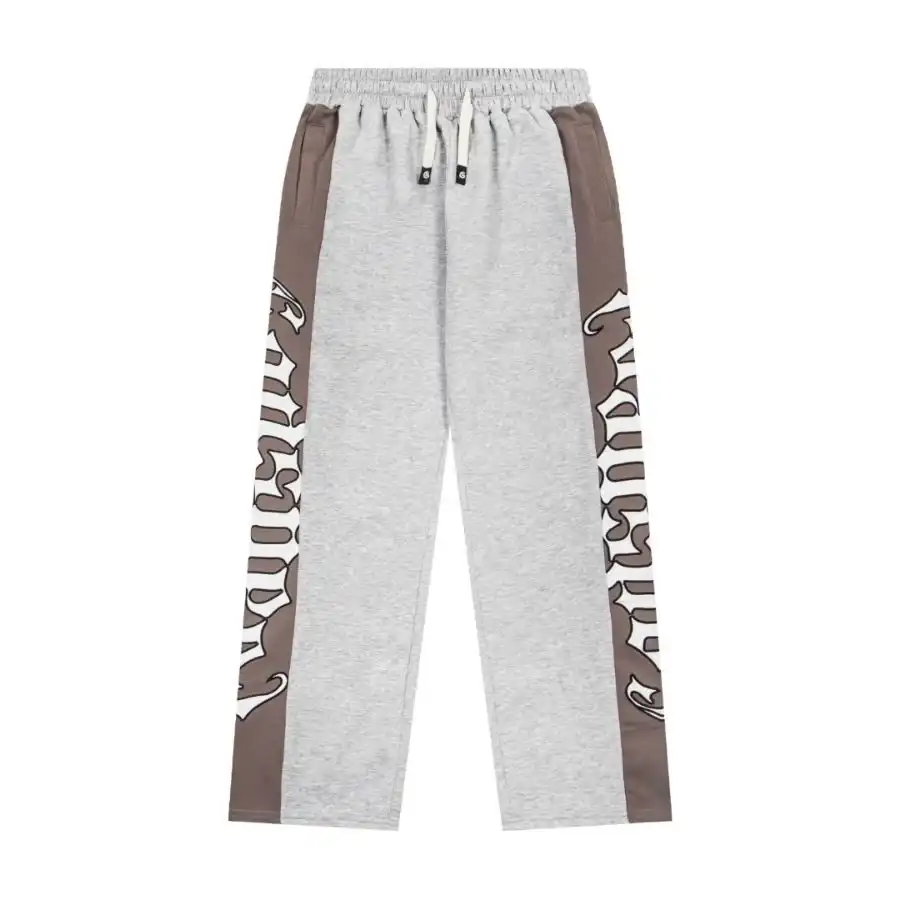 God Speed Panel Grey Brown Sweatpants God Speed Panel Grey Brown Sweatpants