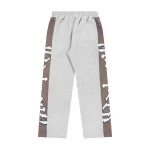 God Speed Panel Grey Brown Sweatpants