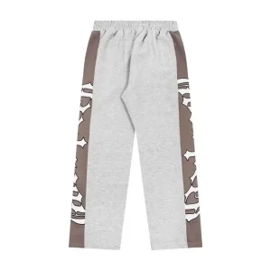God Speed Panel Grey Brown Sweatpants