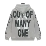 God Speed Paradise Grey Graphic Hoodie