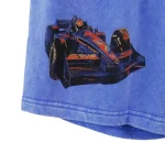 God Speed Race Car Blue Shorts
