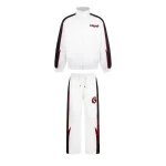 God Speed Racing White Black Tracksuit