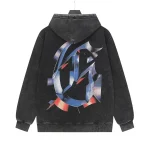 God Speed Skull Graphic Charcoal Hoodie