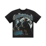 Godspeed Doberman Moon T-Shirt – Black
